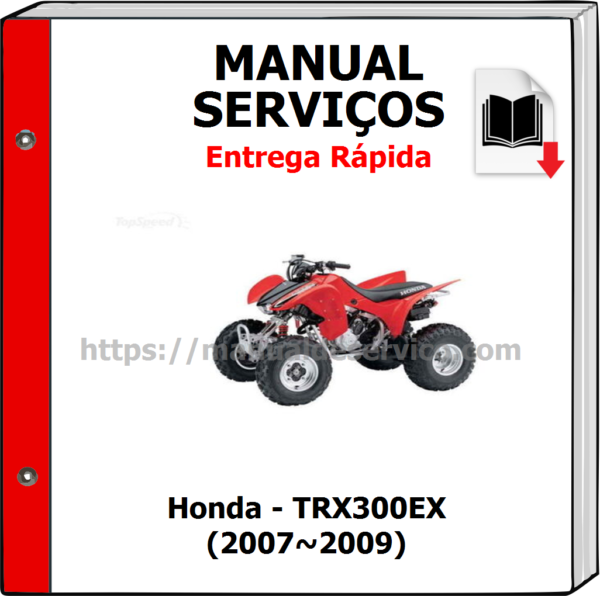 Manual de Serviços - Honda - TRX300EX (2007~2009)
