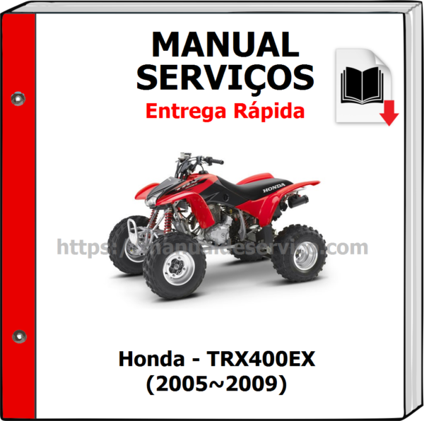 Manual de Serviços - Honda - TRX400EX (2005~2009)