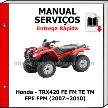 Manual de Serviços – Honda – TRX420 FE FM TE TM FPE FPM (2007~2010)