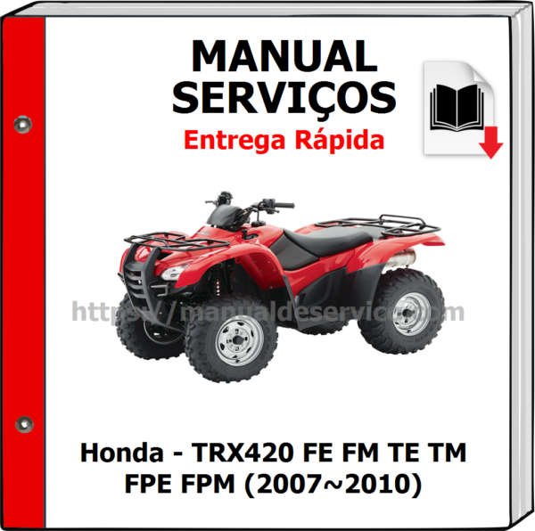 Manual de Serviços - Honda - TRX420 FE FM TE TM FPE FPM (2007~2010)