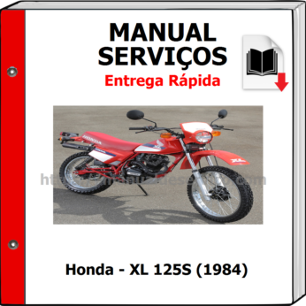 Manual de Serviços – Honda – XL 125S (1984)