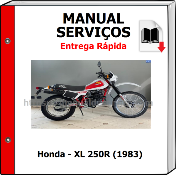 Manual de Serviços - Honda - XL 250R (1983)