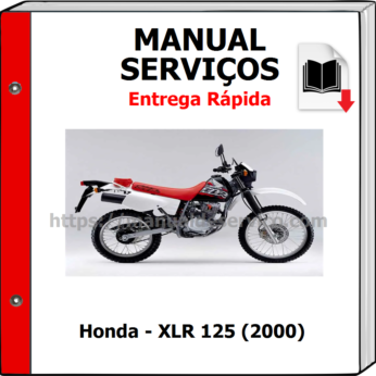 Manual de Serviços – Honda – XLR 125 (2000)