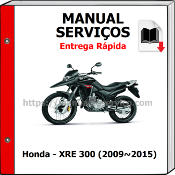Manual de Serviços – Honda – XRE 300 (2009~2015)