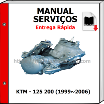 Manual de Serviços – KTM – 125 200 (1999~2006)