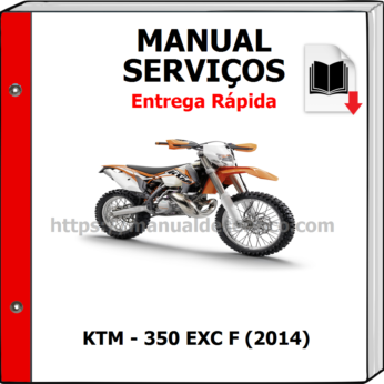 Manual de Serviços – KTM – 350 EXC F (2014)