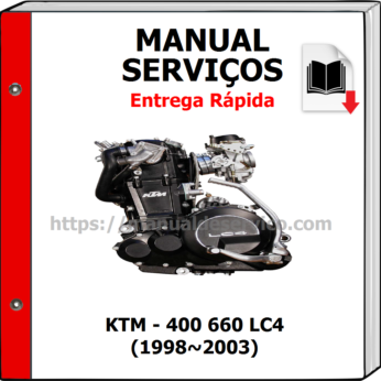 Manual de Serviços – KTM – 400 660 LC4 (1998~2003)