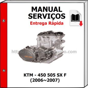 Manual de Serviços – KTM – 450 505 SX F (2006~2007)