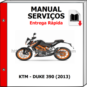 Manual de Serviços – KTM – DUKE 390 (2013)