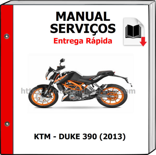 Manual de Serviços - KTM - DUKE 390 (2013)