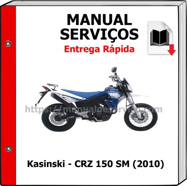 Manual de Serviços - Kasinski - CRZ 150 SM (2010)