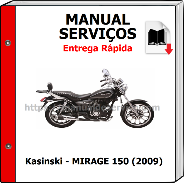 Manual de Serviços - Kasinski - MIRAGE 150 (2009)