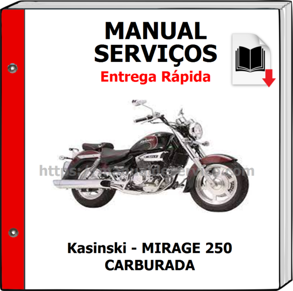 Manual de Serviços - Kasinski - MIRAGE 250 CARBURADA