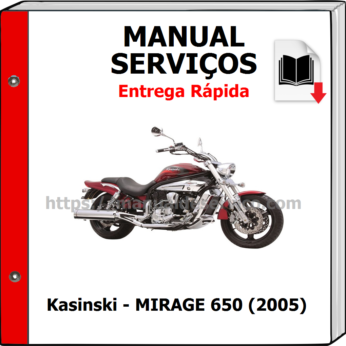 Manual de Serviços – Kasinski – MIRAGE 650 (2005)