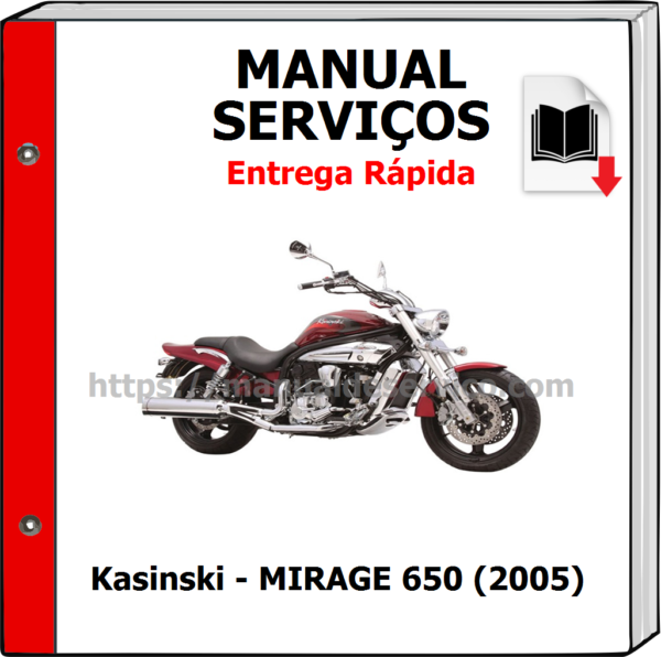 Manual de Serviços - Kasinski - MIRAGE 650 (2005)