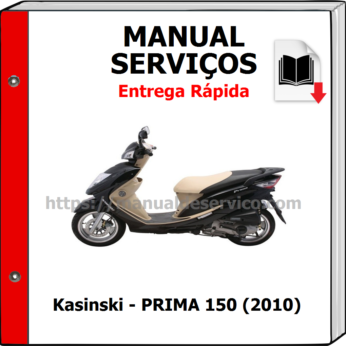 Manual de Serviços – Kasinski – PRIMA 150 (2010)