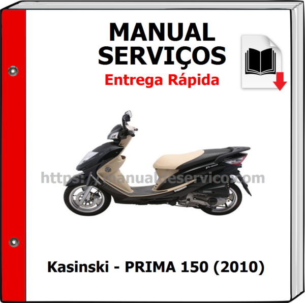Manual de Serviços - Kasinski - PRIMA 150 (2010)