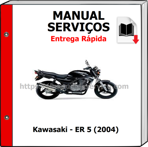 Manual de Serviços - Kawasaki - ER 5 (2004)