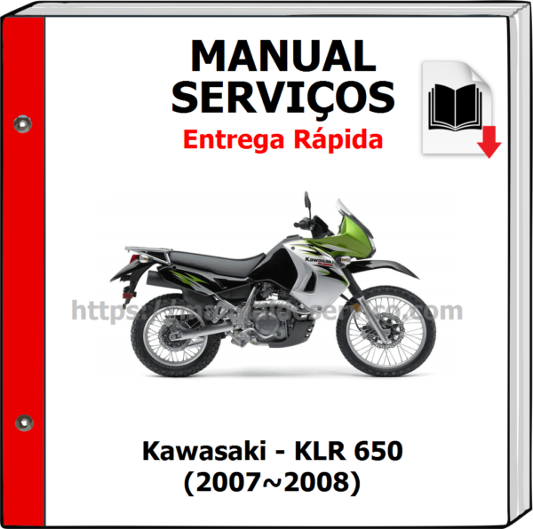 Manual de Serviços - Kawasaki - KLR 650 (2007~2008)