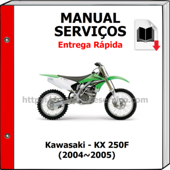 Manual de Serviços – Kawasaki – KX 250F (2004~2005)