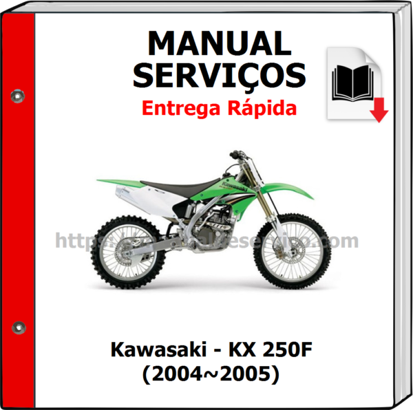 Manual de Serviços - Kawasaki - KX 250F (2004~2005)