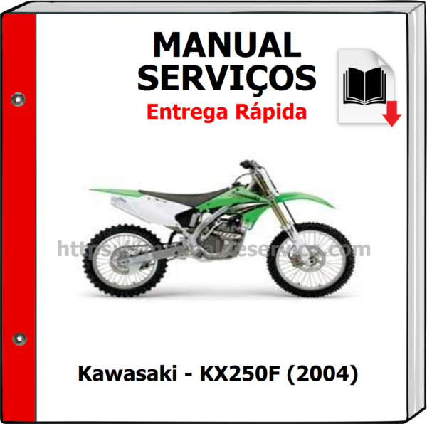 Manual de Serviços - Kawasaki - KX250F (2004)