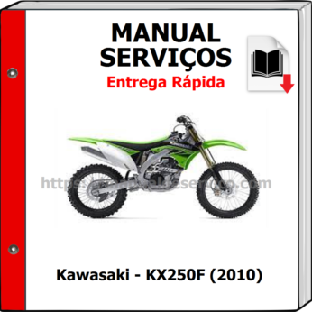 Manual de Serviços – Kawasaki – KX250F (2010)
