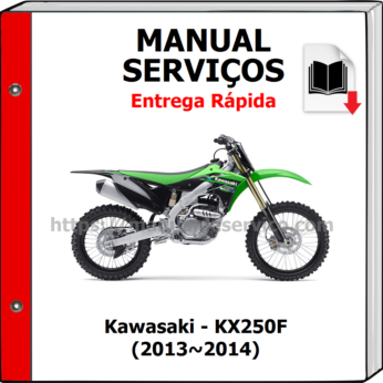 Manual de Serviços – Kawasaki – KX250F (2013~2014)