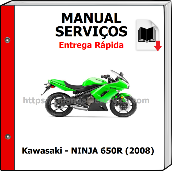 Manual de Serviços - Kawasaki - NINJA 650R (2008)