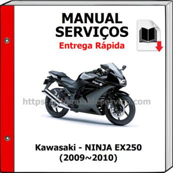 Manual de Serviços – Kawasaki – NINJA EX250 (2009~2010)