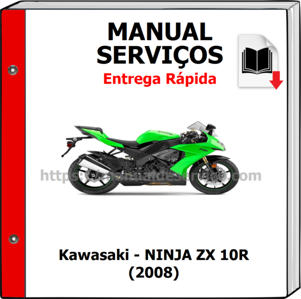 Manual de Serviços - Kawasaki - NINJA ZX 10R (2008)