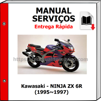 Manual de Serviços – Kawasaki – NINJA ZX 6R (1995~1997)