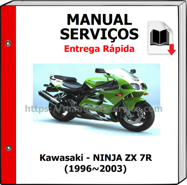 Manual de Serviços - Kawasaki - NINJA ZX 7R (1996~2003)