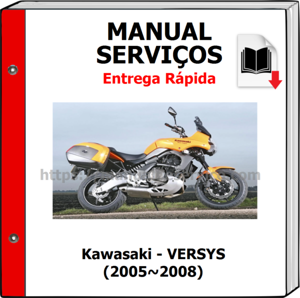 Manual de Serviços - Kawasaki - VERSYS (2005~2008)