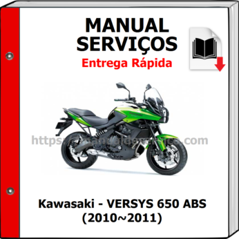 Manual de Serviços – Kawasaki – VERSYS 650 ABS (2010~2011)