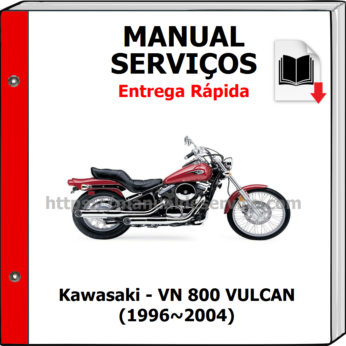 Manual de Serviços – Kawasaki – VN 800 VULCAN (1996~2004)