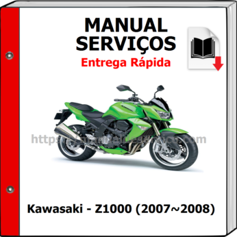Manual de Serviços – Kawasaki – Z1000 (2007~2008)