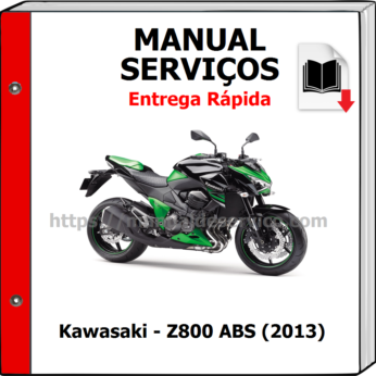 Manual de Serviços – Kawasaki – Z800 ABS (2013)