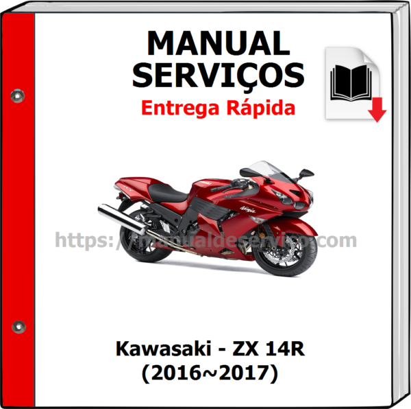 Manual de Serviços - Kawasaki - ZX 14R (2016~2017)
