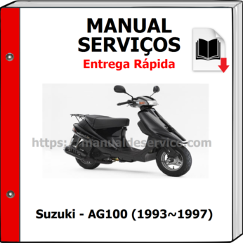 Manual de Serviços – Suzuki – AG100 (1993~1997)