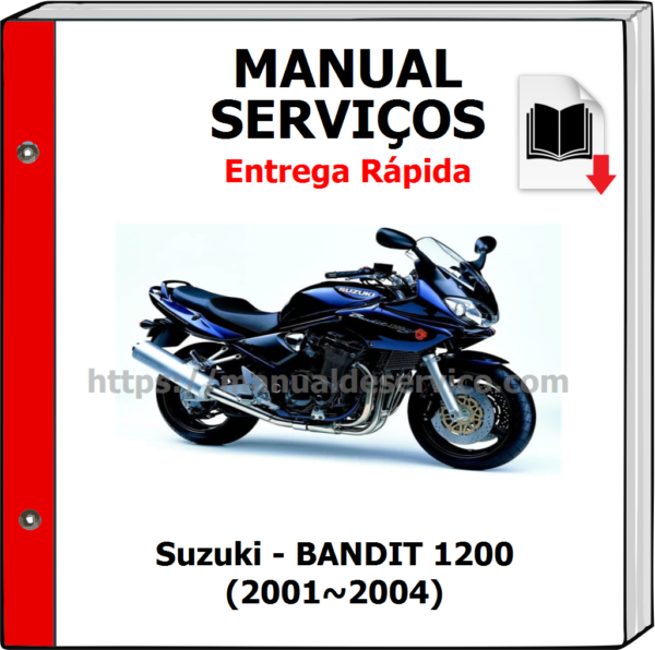 Manual de Serviços - Suzuki - BANDIT 1200 (2001~2004)