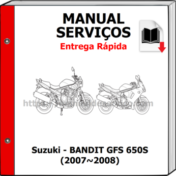 Manual de Serviços – Suzuki – BANDIT GFS 650S (2007~2008)