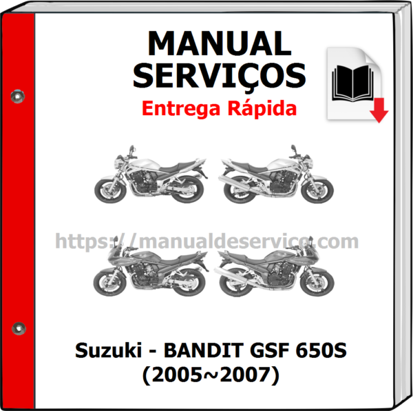 Manual de Serviços - Suzuki - BANDIT GSF 650S (2005~2007)