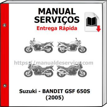 Manual de Serviços – Suzuki – BANDIT GSF 650S (2005)