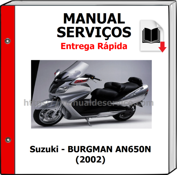 Manual de Serviços - Suzuki - BURGMAN AN650N (2002)