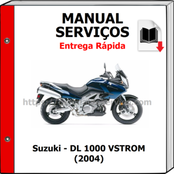 Manual de Serviços – Suzuki – DL 1000 VSTROM (2004)