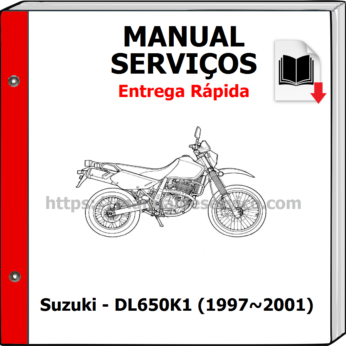 Manual de Serviços – Suzuki – DL650K1 (1997~2001)