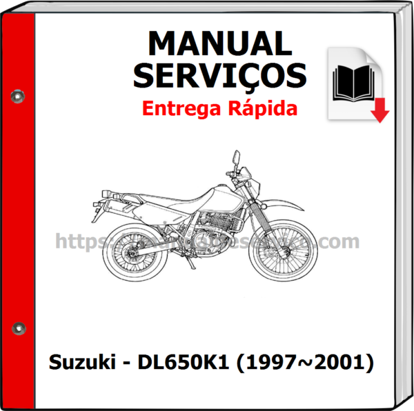 Manual de Serviços - Suzuki - DL650K1 (1997~2001)