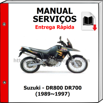 Manual de Serviços – Suzuki – DR800 DR700 (1989~1997)