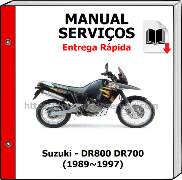 Manual de Serviços - Suzuki - DR800 DR700 (1989~1997)